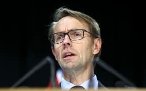 WELLINGTON, NEW ZEALAND - MAY 19: Director-General of Health Dr Ashley Bloomfield speaks to media during a press conference at Parliament on May 19, 2020 in Wellington, New Zealand.