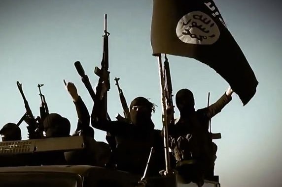 ISIS alleged IS fighters, Anbar province, Iraq