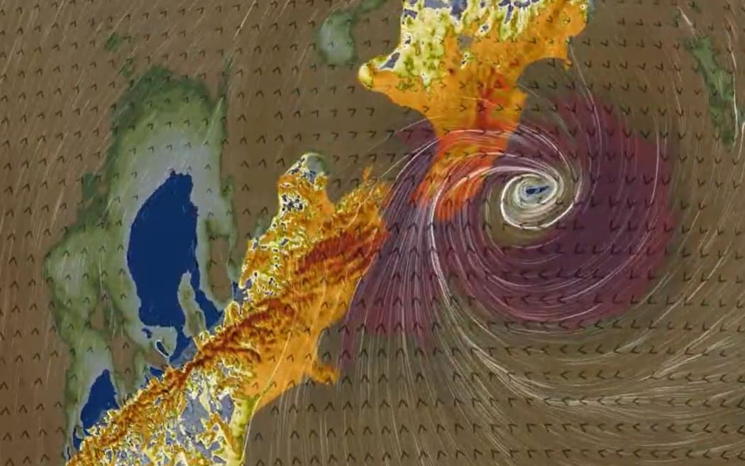 Heavy wind and rain is expected to hit overnight.