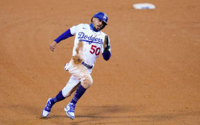 Los Angeles Dodgers player Mookie Betts.