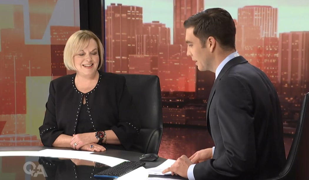 Judith Collins was criticised for dong a weekend media round while sitting on knowledge on Andrew Falloon's misconduct.