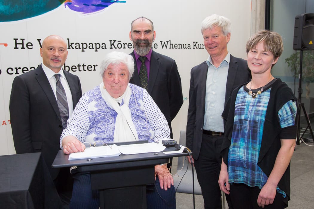 Chris Szekely, Jenny McLeod, Keith McEwing, Peter Walls and Emma Sayers