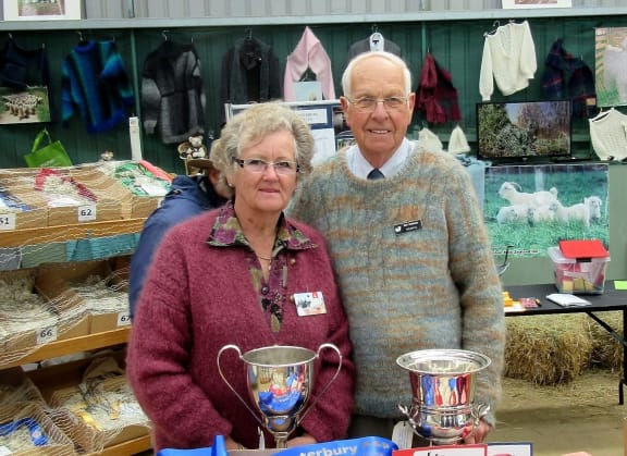 Ray and Donece McEwan at the Canterbury A and P Show
