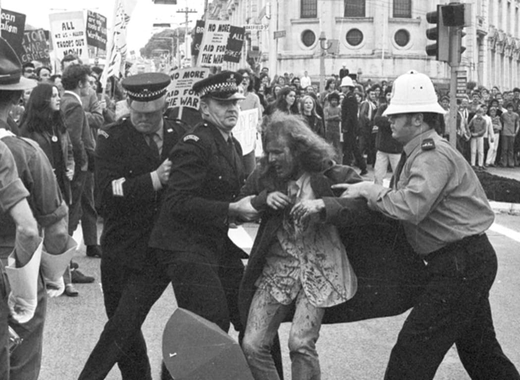 anti-Vietnam War protest (1971):