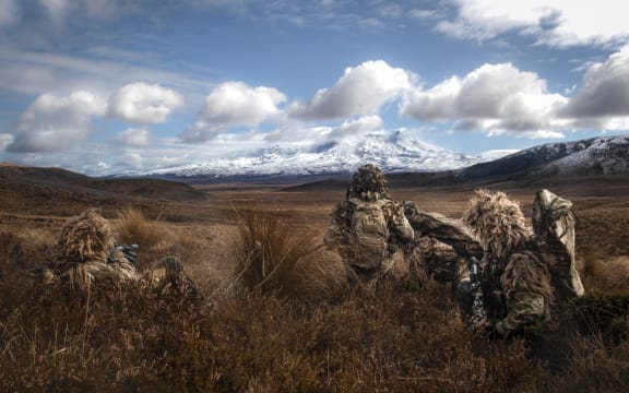 Army personnel in Waiouru.