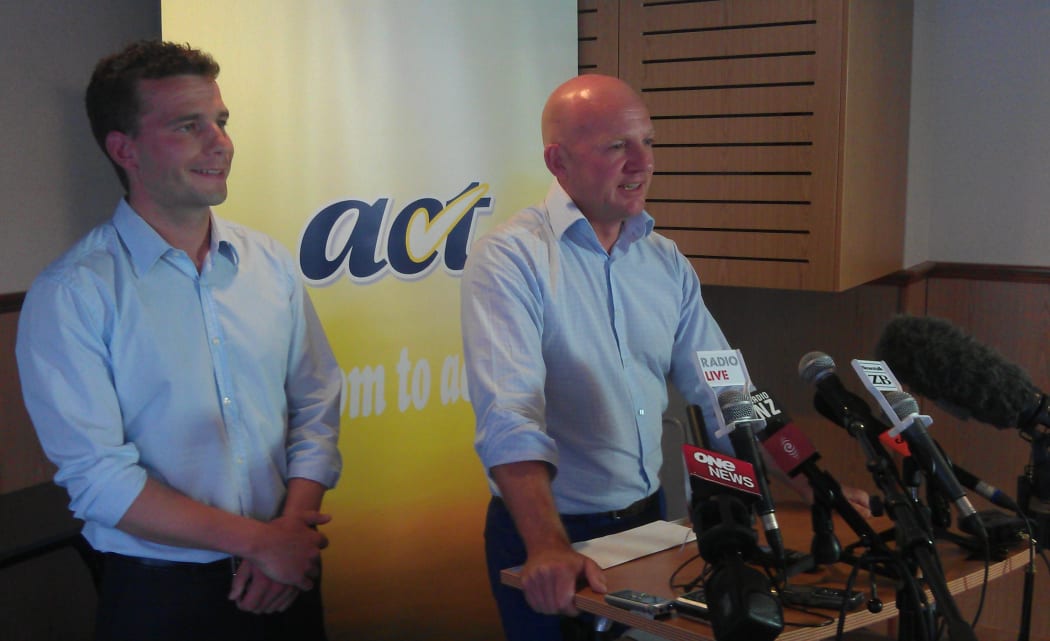 David Seymour and Jamie Whyte.