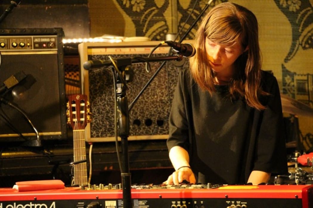 French for Rabbits' Brooke Singer live at The Wine Cellar / Photo by Andre Upston