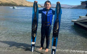Rescued boy Mackay Blaikie