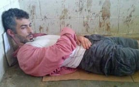 Azzam el Sheikh in a Lorengau police cell.