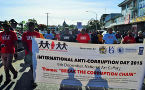 The 2015 IACD anti-corruption walk.