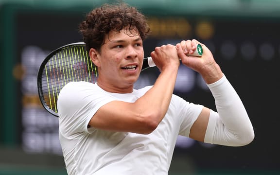 American tennis player Ben Shelton.