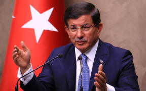 Turkish President Ahmet Davutoglu.
