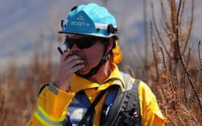 Grant Pearce, a fire scientist at Scion, leads the experimental burn-off project.