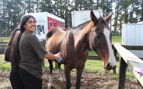 Students on the Birchleigh Polo Club programme