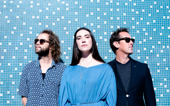 Isaac Chatterton, Millie Tabac and Nick Atkinson of Love Square