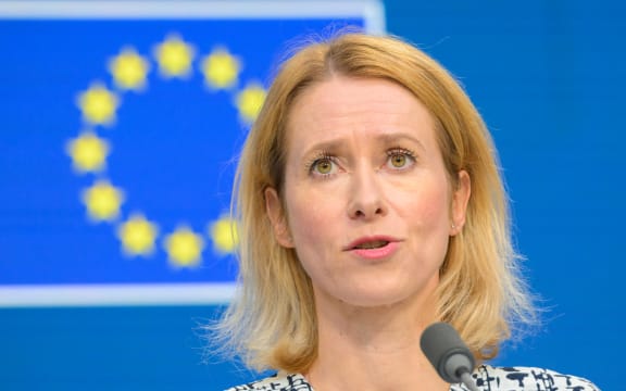 EU Commission Vice-President and High Representative for Foreign Affairs and Security Policy Kaja Kallas.