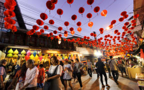 Lantern's at Asian market.