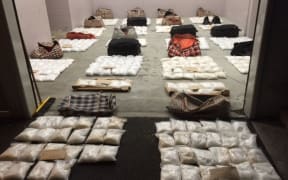 Northland Police have made a record seizure of methamphetamine - with an estimated street value of $438 million on the street