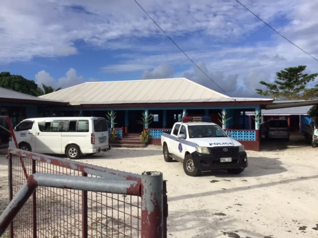 Most of the voting places are church halls, this one is EFKS in Fa’asaleleaga, Savaii.