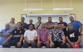 The Tongan dentists who attended the course.
