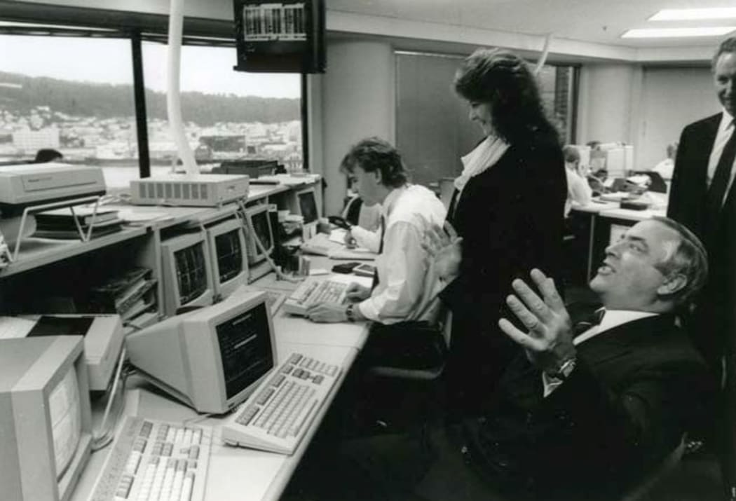 Pre-1991 “Open Outcry” when screen trading was introduced