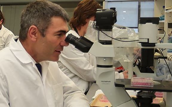 Primary Industries Minister Nathan Guy at the announcement of a new secure laboratory in Upper Hutt.