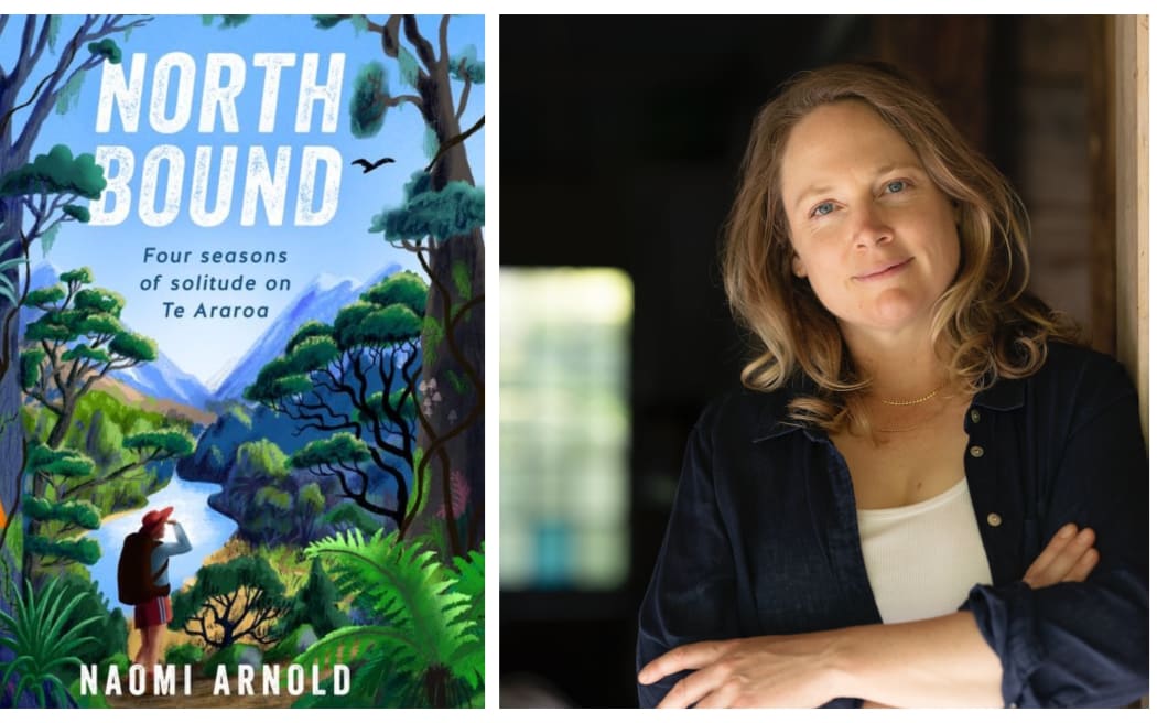 Naomi Arnold and Book cover - Northbound