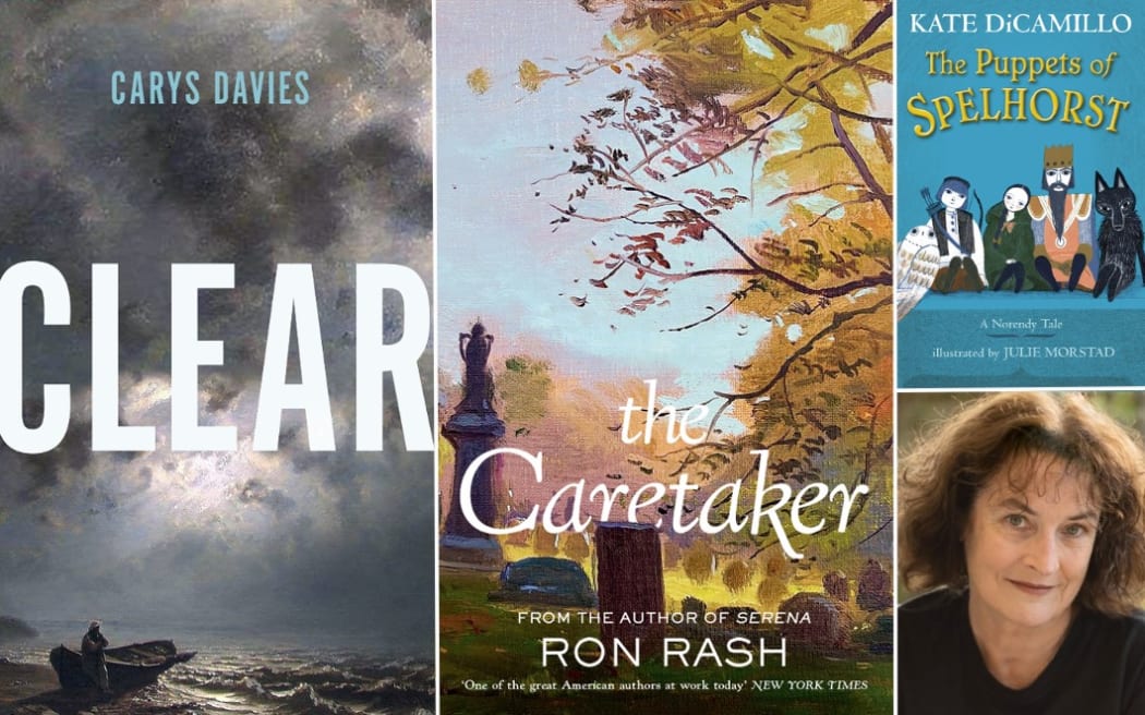 Kate De Goldi's picks: Clear by Carys Davies, The Caretaker by Ron Rash, and The Puppets of Spelhorst by Kate di Camillo
