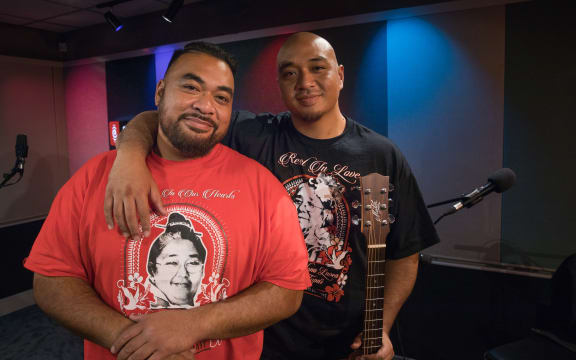 Brothers Viiz (left) and Nainz (right) Tupai make up the New Zealand R&B/Soul duo Adeaze