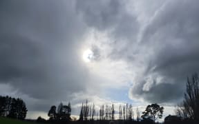 Stormy skies over Wairarapa