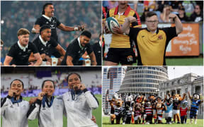 Rieko Ioane, Harper Sandford, Black Ferns Sevens, NPC Mascots