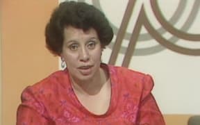 Marama Martin appears on Telethon in 1981.