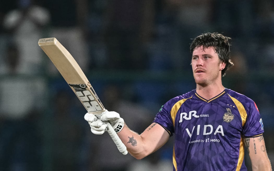 Cricket: Finn Allen century boosts Kolkata's Indian Premier League ...
