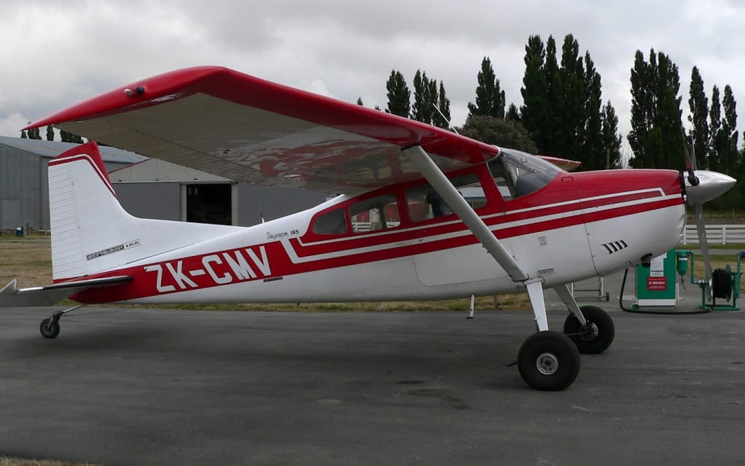 The plane involved in the fatal crash near Wanaka.