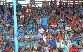 People at Fiji National Day celebrations Oct 2018