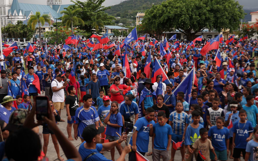 Toa Samoa supporters rally for their national rugby league team