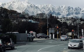 Snow on The Remarkables in Queenstown