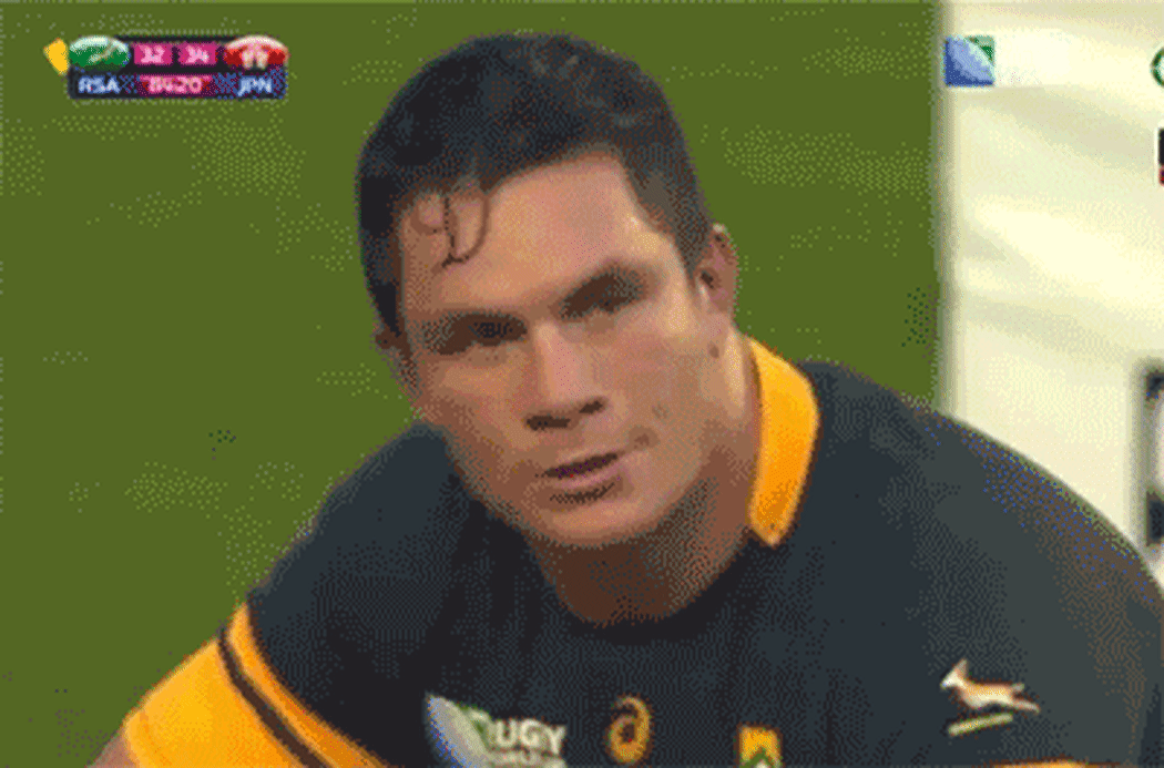 Francois Louw can't quite believe it.