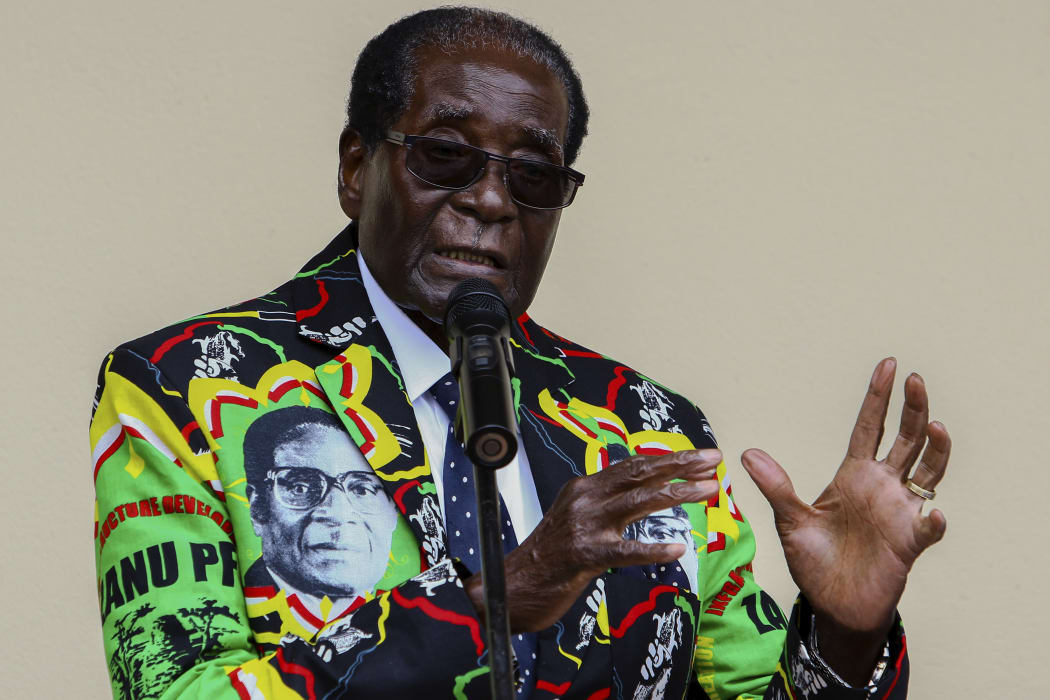 Zimbabwe President Robert Mugabe speaks at the party's annual conference on 17 December, 2016 in Masvingo.