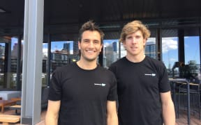 Blair Tuke and Peter Burling