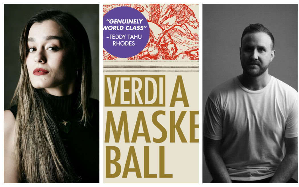 Julien Van Mellaerts and Natasha Te Rupe Wilson who perform in Wellington Opera's production of Verdi's A Masked ball in August 2025