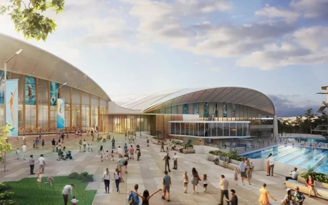 The Queensland government will build a new aquatic centre at Spring Hill for the 2032 Olympics.