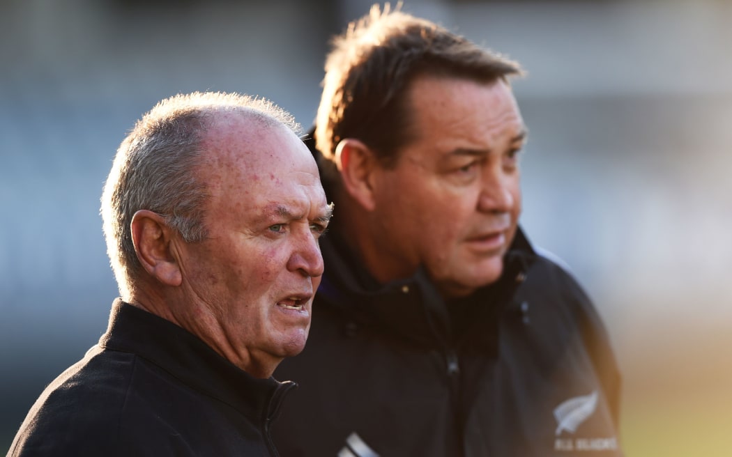 Sir Graham Henry and Steve Hansen