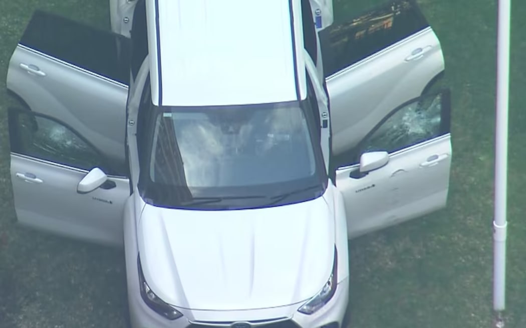 A car in the russian embassy
