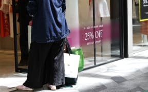 Shoppers in Commercial Bay, Auckland CBD for Black Friday Sales 29 November 2024.