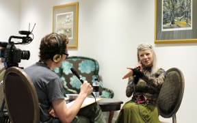 Aurora with Music 101's Tony Stamp