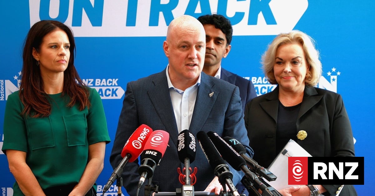 Election 2023: National leader Christopher Luxon reveals technology and ...