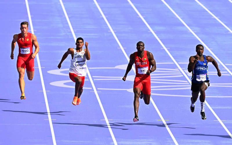 Olympics 2024: Pretty purple track proves popular in Paris | RNZ