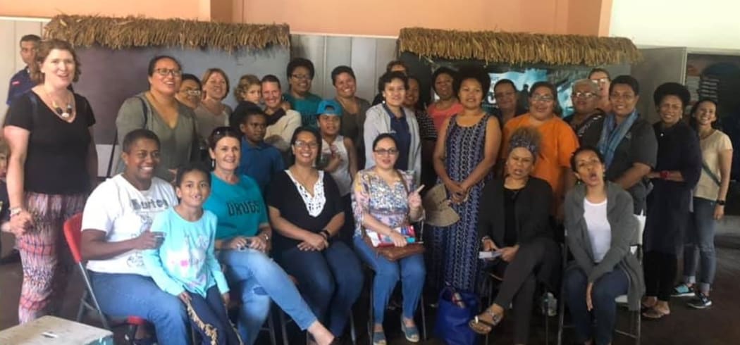Members of the Fiji Ministry of Moms (MOMS).