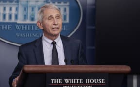 Dr Anthony Fauci, Director of the National Institute of Allergy and Infectious Diseases and Chief Medical Advisor to the President, gives an update on the Omicron Covid-19 variant during the daily press briefing at the White House on December 01, 2021 in Washington, DC.